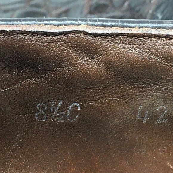 FootJoy Loafers Shoes Size 8.5 C Brown Alligator main image 5